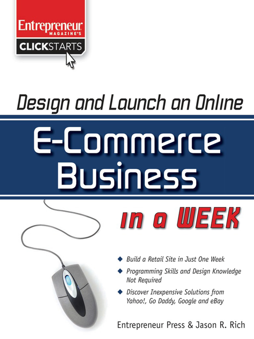 Title details for Design and Launch an E-Commerce Business in a Week by Jason Rich - Available